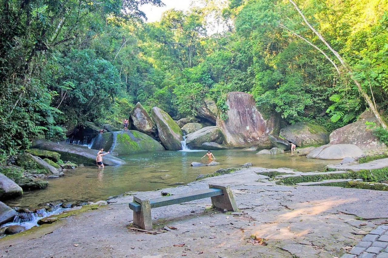 prx à praia com piscina Mongaguá Extérieur photo